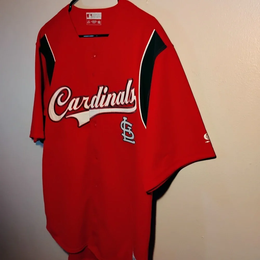 St Louis Cardinals Jersey MLB True Fan Series Large Genuine Merchandise